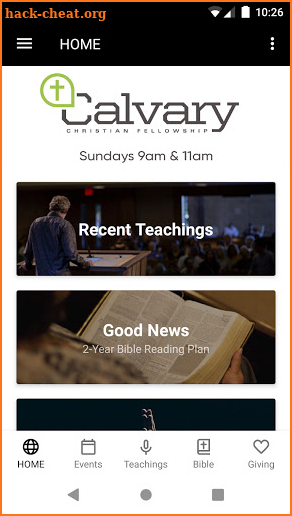 Calvary Chapel San Jose screenshot