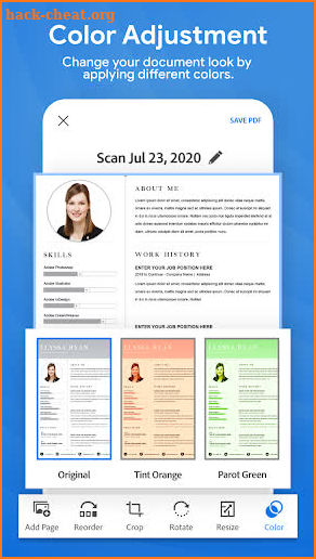 Cam Document Scanner_PDF Creator screenshot