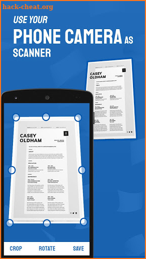 Cam Scanner : PDF Creator & Doc Scanner screenshot