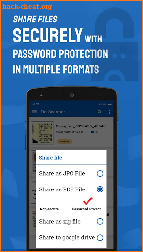 Cam Scanner : PDF Creator & Doc Scanner screenshot