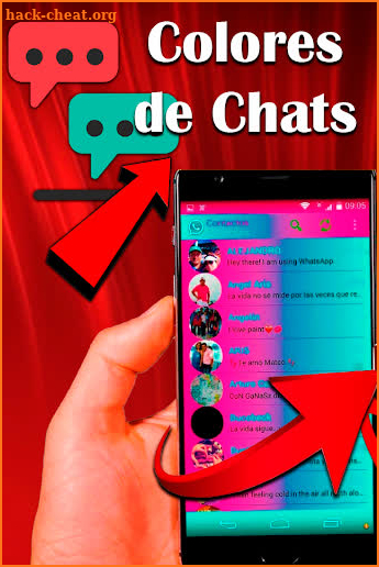 Cambiar Colores De Chat Tutorial screenshot