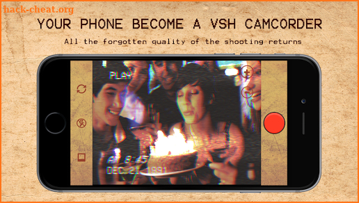 Camcorder REC - Old Videos - VHS Pick Date screenshot