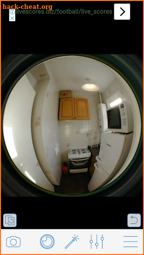 Camera Fisheye  - photo editor fisheye effect screenshot