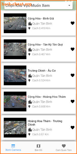 Camera Giao Thông Sài Gòn screenshot