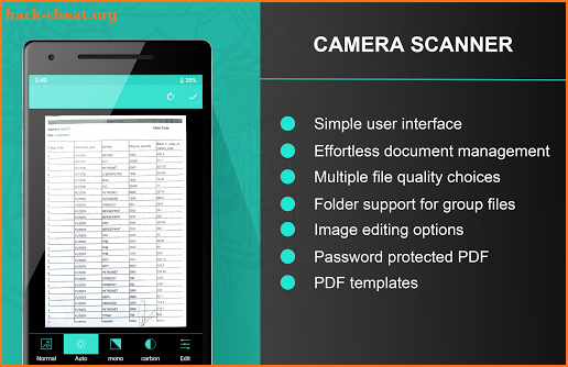 Camera Scanner Image Scanner screenshot