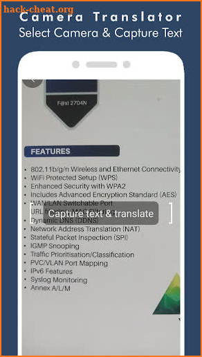Camera translator : All languages photo translator screenshot