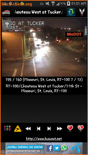 Cameras Missouri - Traffic screenshot