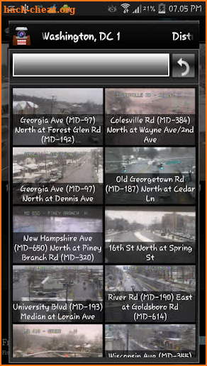 Cameras Washington DC Traffic screenshot