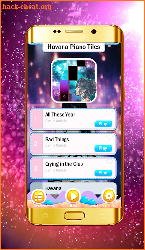 Camila Cabello Piano Tiles screenshot