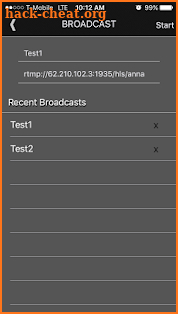 Camlink Broadcaster screenshot