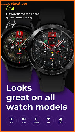 Camouflage Brutal watch face screenshot