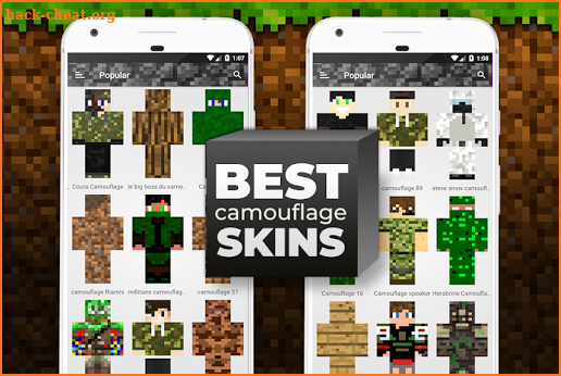 Camouflage Skins for MCPE screenshot