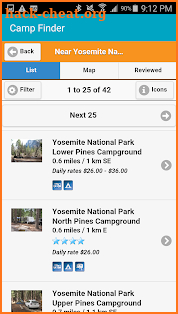 Camp Finder - Campgrounds screenshot