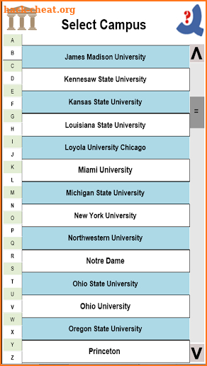 Campus Building Locator screenshot