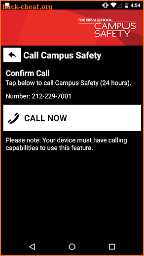 Campus Safety screenshot