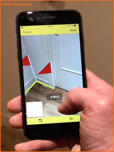 CamToPlan - AR measurement / tape measure screenshot