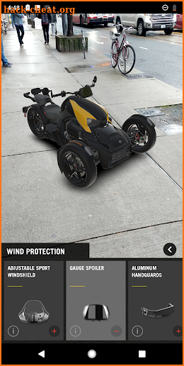 CAN-AM RYKER RIDE BUILDER screenshot