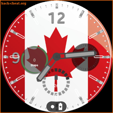 Canada Flag Watchface screenshot