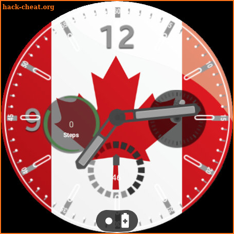 Canada Flag Watchface screenshot