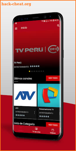 CANALES DE PERÚ screenshot