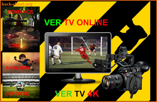 Canales de TV online en vivo con guia screenshot