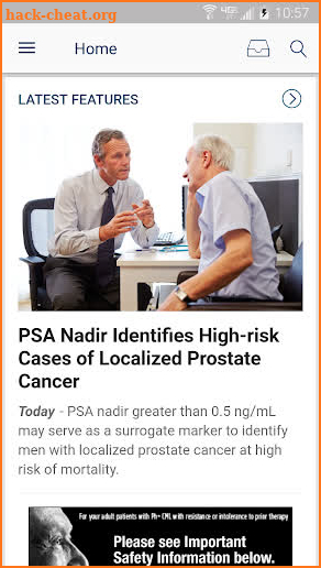 Cancer Therapy Advisor screenshot