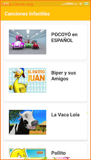 Canciones Infantiles y Vídeos Sin internet screenshot