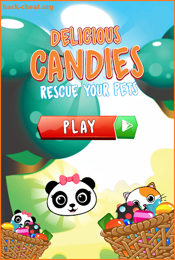 Candies Match 3 : Save Your Pets screenshot