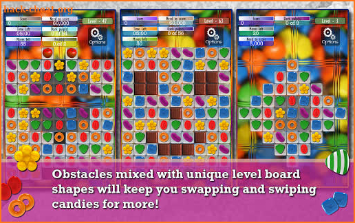 Candy Game -Match three puzzle screenshot