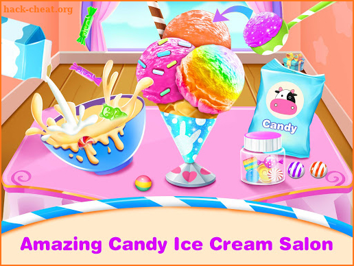 Candy Ice Cream Shop - Helado Ice Cream Game screenshot