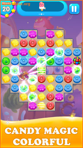 Candy Match 3 & Witch Sweet screenshot