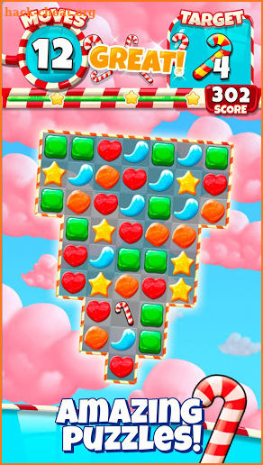 Candy Pop Match 3 - Sweet Jam Fantasy screenshot