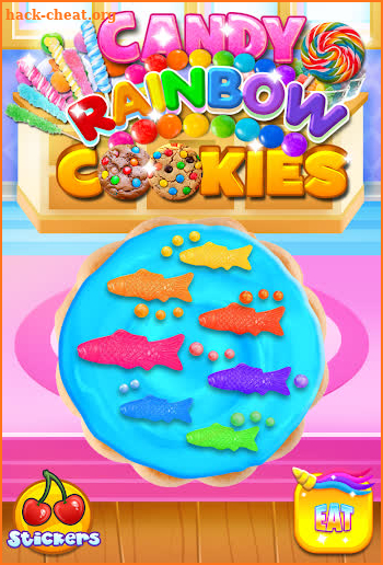 Candy Rainbow Cookie Make & Bake screenshot