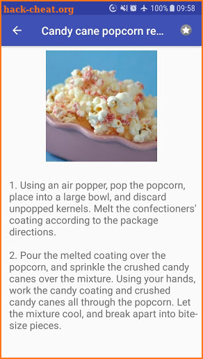 Candy recipes for free app offline with photo screenshot