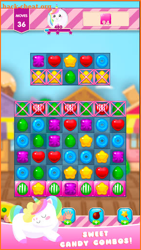 Candy Unicorn Smash Puzzle 2020 screenshot