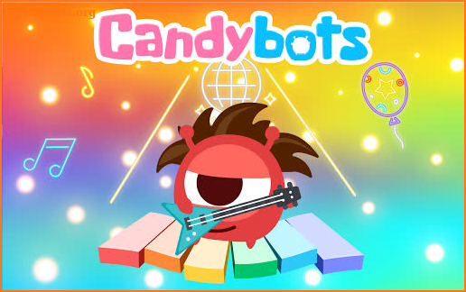 CandyBots Piano Kids Music Songs 🎹 Fun Baby Games screenshot