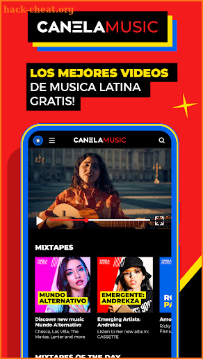 Canela Music screenshot