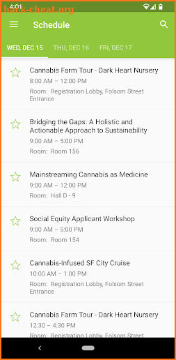 Cannabis Business Summit screenshot