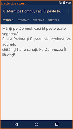 Cântările Evangheliei MD screenshot