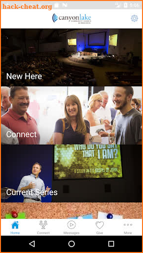 Canyon Lake Community Church screenshot