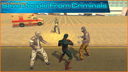 Captain Spider - SuperHero Adventure screenshot