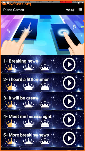 Captan Henry Danger Piano Game screenshot