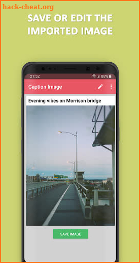 Caption Image screenshot