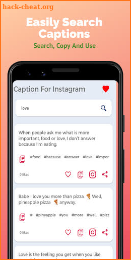 Captions for Instagram Photos - Insta Captions screenshot