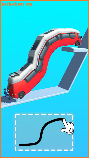 Car Bridge 3D: Draw to Save screenshot