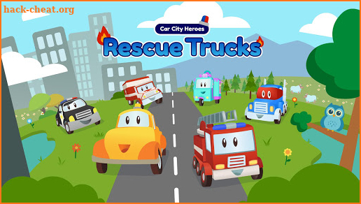 Car City Heroes: Rescue Trucks Preschool Adventure screenshot