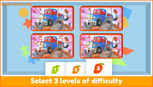 Car City Puzzle Games - Brain Teaser for Kids 2+ screenshot