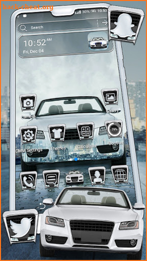 Car City Theme Launcher screenshot