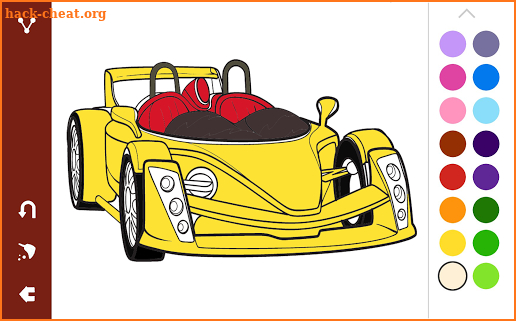 Car Coloring Book Game For Car Fans screenshot