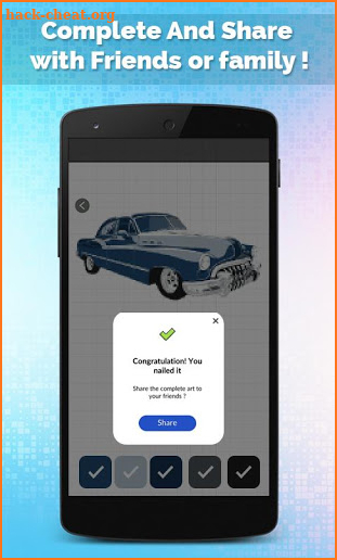 Car Coloring by Number: Sandbox Coloring screenshot